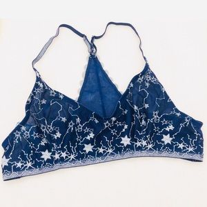 COPY - Free People Deepest Navy Combo Bralette Bra